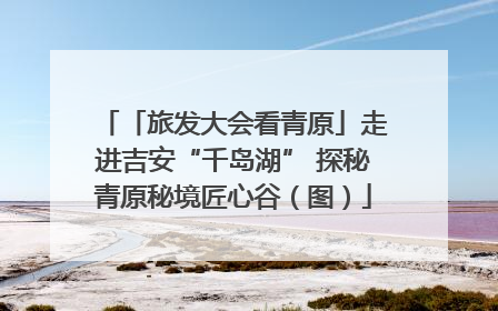 「旅发大会看青原」走进吉安“千岛湖” 探秘青原秘境匠心谷（图）