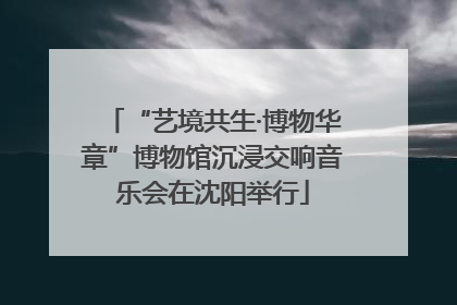 “艺境共生·博物华章”博物馆沉浸交响音乐会在沈阳举行