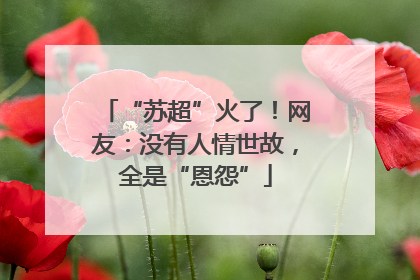 “苏超”火了！网友：没有人情世故，全是“恩怨”