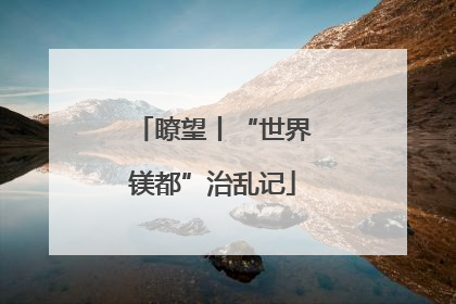 瞭望丨“世界镁都”治乱记