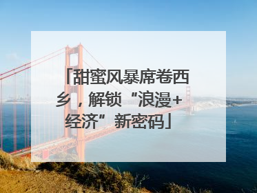 甜蜜风暴席卷西乡，解锁“浪漫+经济”新密码