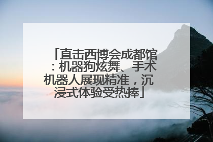 直击西博会成都馆：机器狗炫舞、手术机器人展现精准，沉浸式体验受热捧
