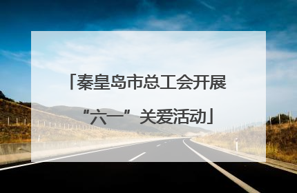 秦皇岛市总工会开展“六一”关爱活动