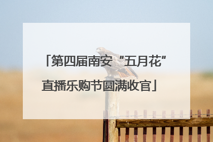 第四届南安“五月花”直播乐购节圆满收官