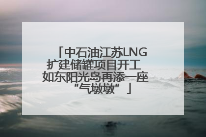 中石油江苏LNG扩建储罐项目开工 如东阳光岛再添一座“气墩墩”