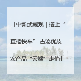 中新武威观｜搭上“直播快车” 古浪优质农产品“云端”走俏