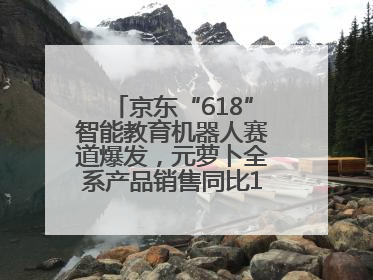 京东“618”智能教育机器人赛道爆发，元萝卜全系产品销售同比171%成黑马