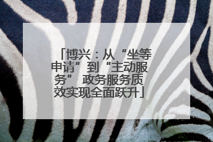 博兴：从“坐等申请”到“主动服务” 政务服务质效实现全面跃升