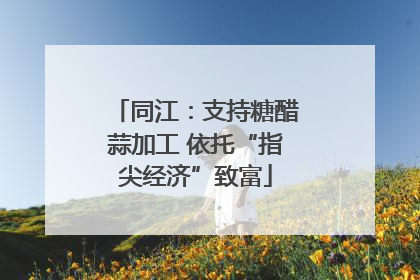 同江：支持糖醋蒜加工 依托“指尖经济”致富