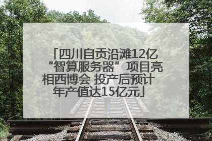 四川自贡沿滩12亿“智算服务器”项目亮相西博会 投产后预计年产值达15亿元