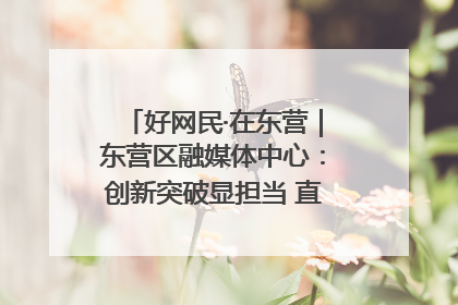 好网民·在东营｜东营区融媒体中心：创新突破显担当 直播赋能谱华章