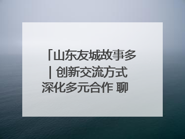 山东友城故事多｜创新交流方式 深化多元合作 聊城加速构建全球友城新格局