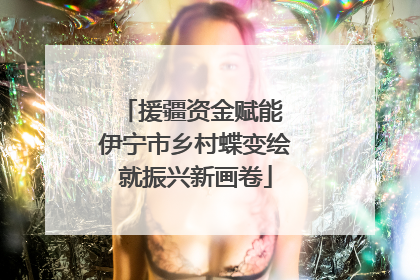 援疆资金赋能 伊宁市乡村蝶变绘就振兴新画卷