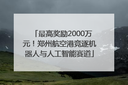 最高奖励2000万元！郑州航空港竞逐机器人与人工智能赛道