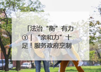 法治“衡”有力①｜“亲和力”十足！服务政府烹制“便民大餐”