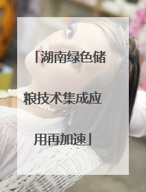 湖南绿色储粮技术集成应用再加速