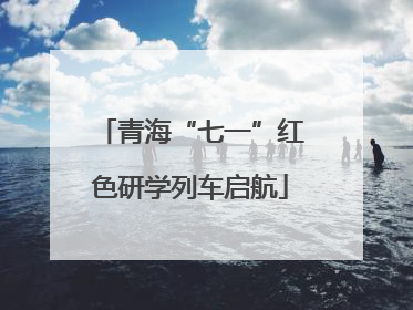 青海“七一”红色研学列车启航