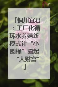 铜川宜君：工厂化循环水养殖新模式让“小圆桶”圈起“大财富”