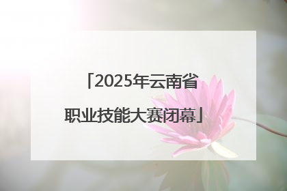 2025年云南省职业技能大赛闭幕